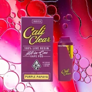Cali clear disposable